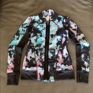 Ivivva Tiedye Girls Zippered Sweater